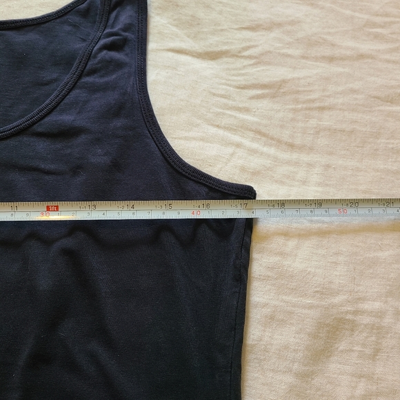 Jasmine Rose Intimates Women's Classic Simple Black Nightwear Tank Top - Picture 12 of 13